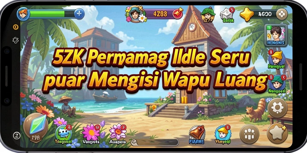Screenshot gameplay <strong>5ZK</strong> yang menampilkan keseruan saat bermain Idle.