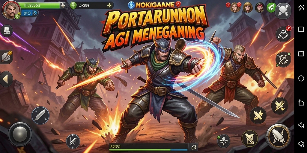 Tampilan gameplay HOKIGAME yang seru dan menegangkan.