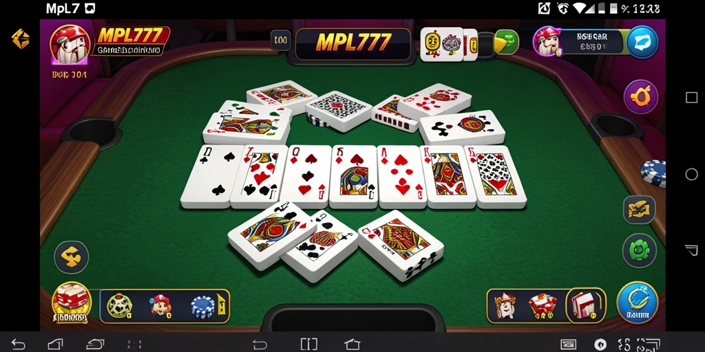 Screenshot gameplay MPL777 yang menampilkan suasana seru bermain Domino.