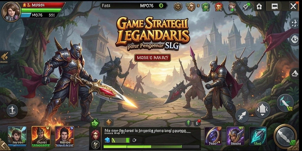 Tampilan gameplay MPO76 yang mendebarkan dan strategis.