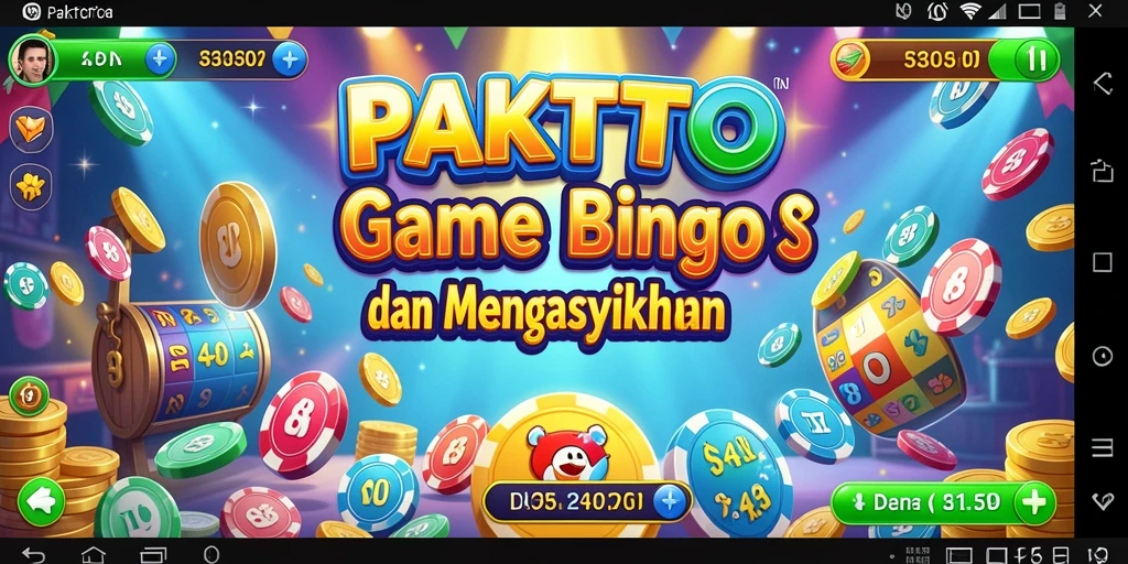 Tampilan gameplay Bingo yang penuh warna dan menyenangkan.