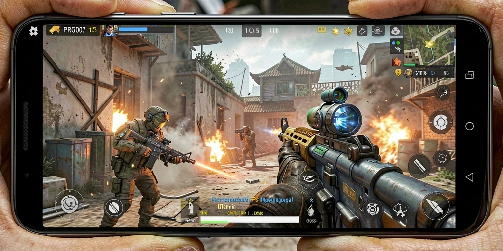 Gameplay mengesankan PRG007 dengan aksi intens yang memukau.