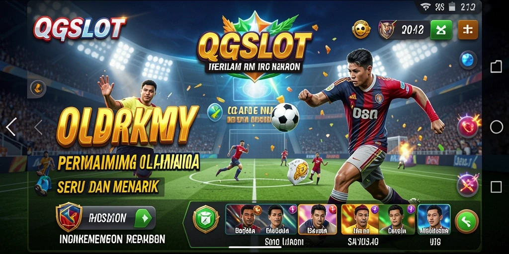 Screenshot gameplay QQSLOT dengan aksi olahraga yang mengasyikkan.