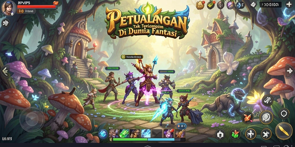 Tangkap momen seru dari gameplay petualangan RPVIP5 yang mendebarkan.