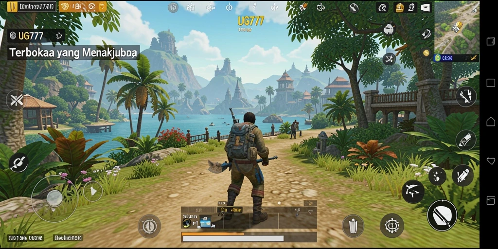 Tampilan gameplay UG777 yang menakjubkan di dunia Open World.