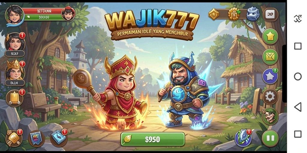 Gameplay menarik dan interaktif dari WAJIK777.