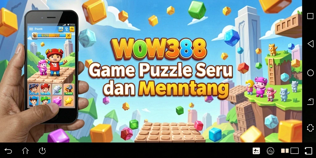 Tampilan gameplay WOW388 menampilkan tantangan seru dalam permainan Puzzle.